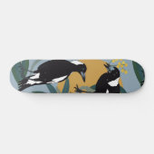 Australian Magpies  Skateboard スケートボード (横)