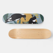Australian Magpies  Skateboard スケートボード (横)