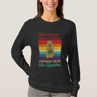 Australian Quokkas Happy Animal Smiling Like Quokk Tシャツ
