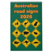 Australian road signs 2026 カレンダー (カバー)