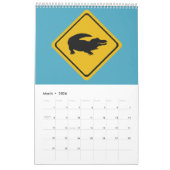 Australian road signs 2026 カレンダー (3月 2026)