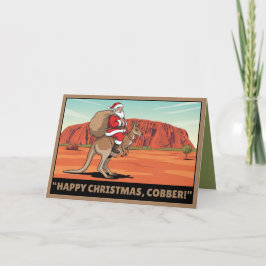 Australian Santa Christmas カード