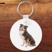 Australian Shepherd キーホルダー (正面)