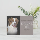 Australian Shepherd サンキューカード (スタンド正面)