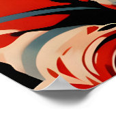 Australian Shepherd Astronaut Poster, Australian ポスター (角)