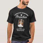 Australian Shepherd     Aussie   Australian Shephe Tシャツ (正面)