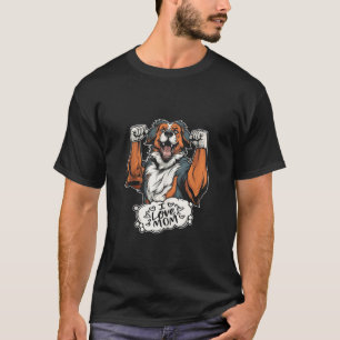Australian Shepherd Biceps Tattoo Aussie Dog I Lov Tシャツ