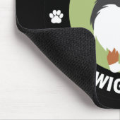 Australian Shepherd Butt Wiggler Club (Tricolor) マウスパッド (コーナー)