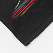 Australian Shepherd Christmas Graphics Dog Lights  フリースブランケット (角)