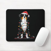 Australian Shepherd Christmas Graphics Dog Lights  マウスパッド (マウス)