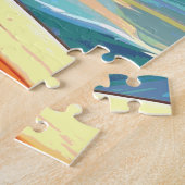 Australian Shepherd dog ジグソーパズル (側面)