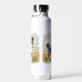 Australian Shepherd Dog Merle Long Tail ウォーターボトル (右面)