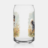 Australian Shepherd Dog Merle Long Tail ガラス缶 (左)