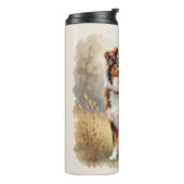 Australian Shepherd Dog Red Merle Aussie タンブラー (回転左)