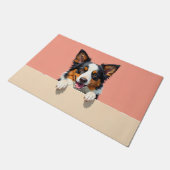 Australian Shepherd Doormat Art ドアマット (アングル)