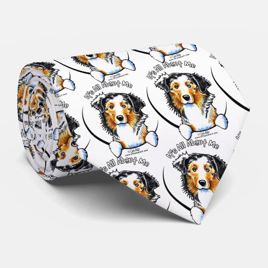 Australian Shepherd IAAM ネクタイ (ロール)