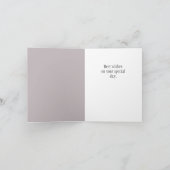 Australian Shepherd Kopf -  カード (内部)