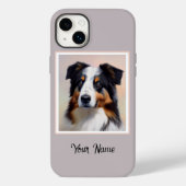 Australian Shepherd Kopf -  Case-Mate iPhoneケース (裏面)