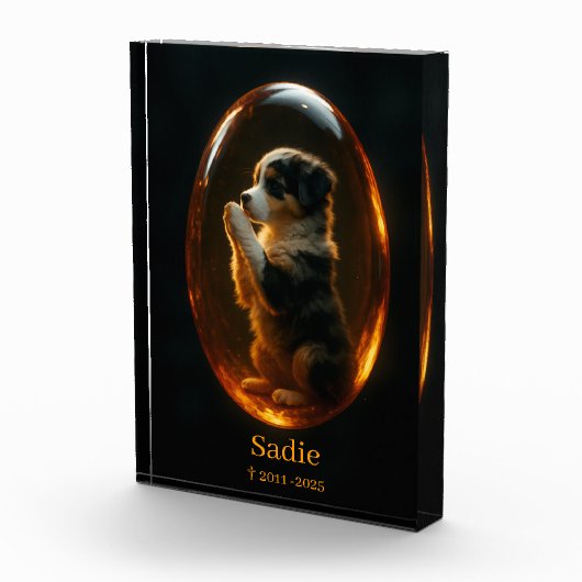 Australian Shepherd Memorial  フォトブロック (右)