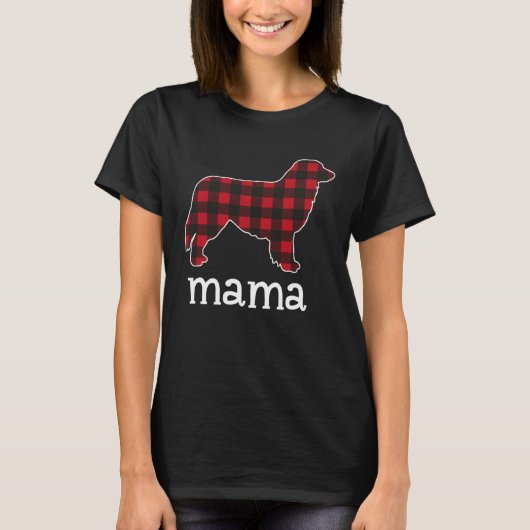 Australian Shepherd Mom Mama for Aussie Dog  Shepa Tシャツ (正面)