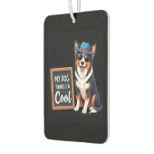 Australian Shepherd My Dog Thinks I'm Cool For Dog カーエアーフレッシュナー (左)