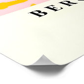 Australian Shepherd on Toilet Poster Matisse Style ポスター (角)