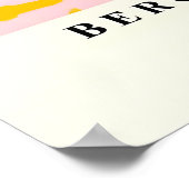 Australian Shepherd on Toilet Poster Matisse Style ポスター (角)