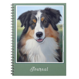 Australian Shepherd Portrait  -  ノートブック