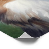 Australian Shepherd Portrait  -  ポスター (角)