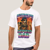 Australian Shepherd Tシャツ (正面)