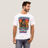 Australian Shepherd Tシャツ (正面フル)