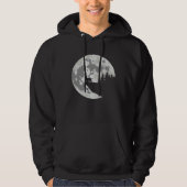Australian Silky Terrier Apparel And Moon Hallowe パーカ (正面)