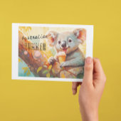 Australian Summer, koalaカードのカスタマイズ シーズンポストカード