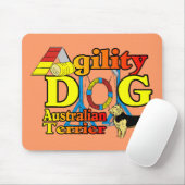 Australian_Terrier_Agility マウスパッド (マウス)