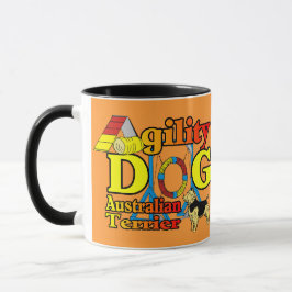 Australian_Terrier_Agility マグカップ