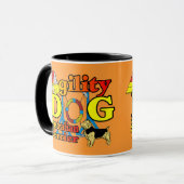 Australian_Terrier_Agility マグカップ (正面左)