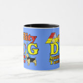 Australian_Terrier_Agility マグカップ (中央)