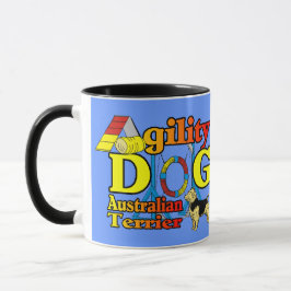 Australian_Terrier_Agility マグカップ