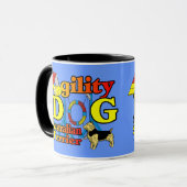 Australian_Terrier_Agility マグカップ (正面左)