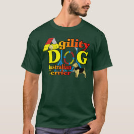 Australian_Terrier_Agility Tシャツ