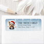 Australian Terrier Dog Return Address Labels ラベル (インサイチュ)