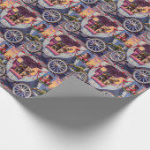 Australian Terrier Dog Valentine's Day  ラッピングペーパー (角)