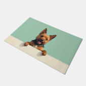Australian Terrier Doormat Art ドアマット (アングル)