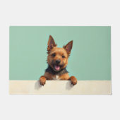 Australian Terrier Doormat Art ドアマット (正面)