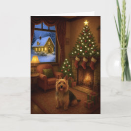 Australian Terrier Holiday Card シーズンカード