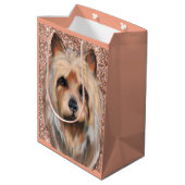 AUSTRALIAN TERRIER Tシャツ ミディアムペーパーバッグ (裏面アングル)