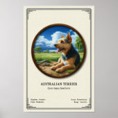 Australian Terrier Zoology Series ポスター (正面)