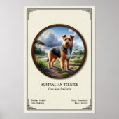 Australian Terrier Zoology Series ポスター (正面)