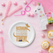 Australian Territory / Territorio Australiano ペーパープレート (パーティー)