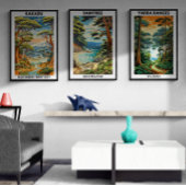 Australian Travel Poster, Kakadu, NT ポスター